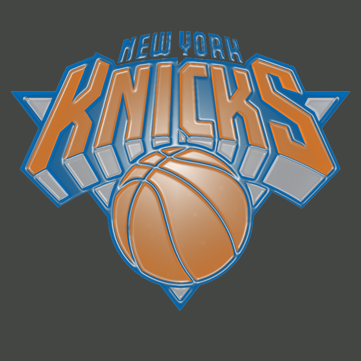 New York Knicks Plastic Effect Logo iron on paper